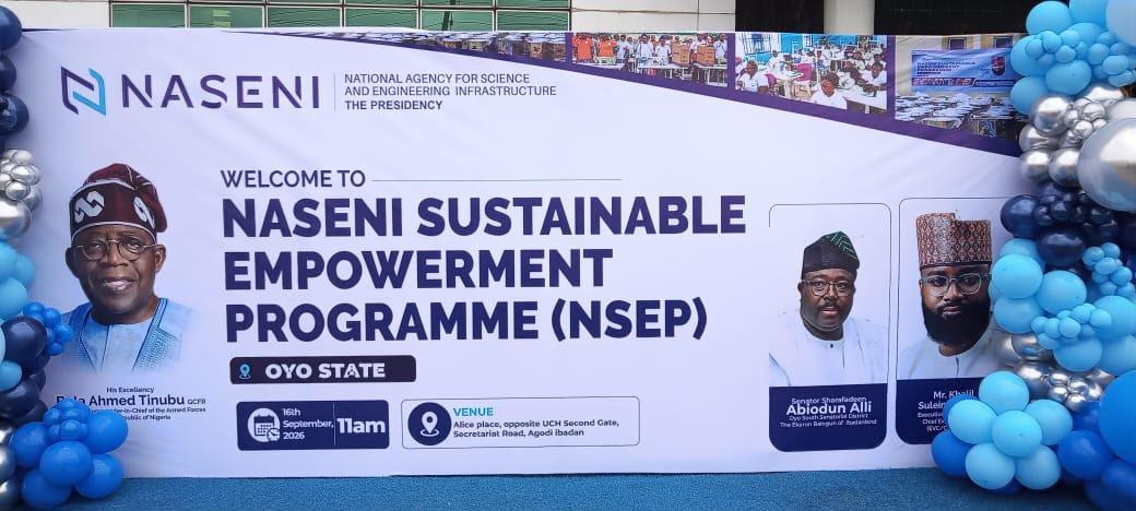 Senator Alli facilitates NASENI empowerment for 270 persons in Oyo